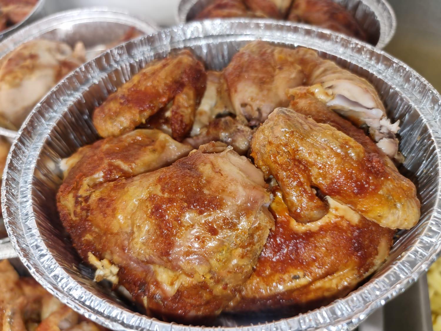 Menú Medio Pollo
